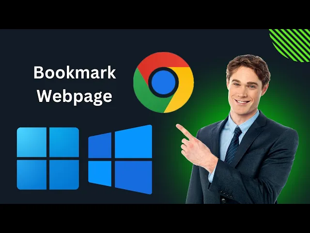 'Video thumbnail for How to Bookmark a Webpage for Quick Access in Google Chrome on Windows 11 or 10 | GearUpWindows'