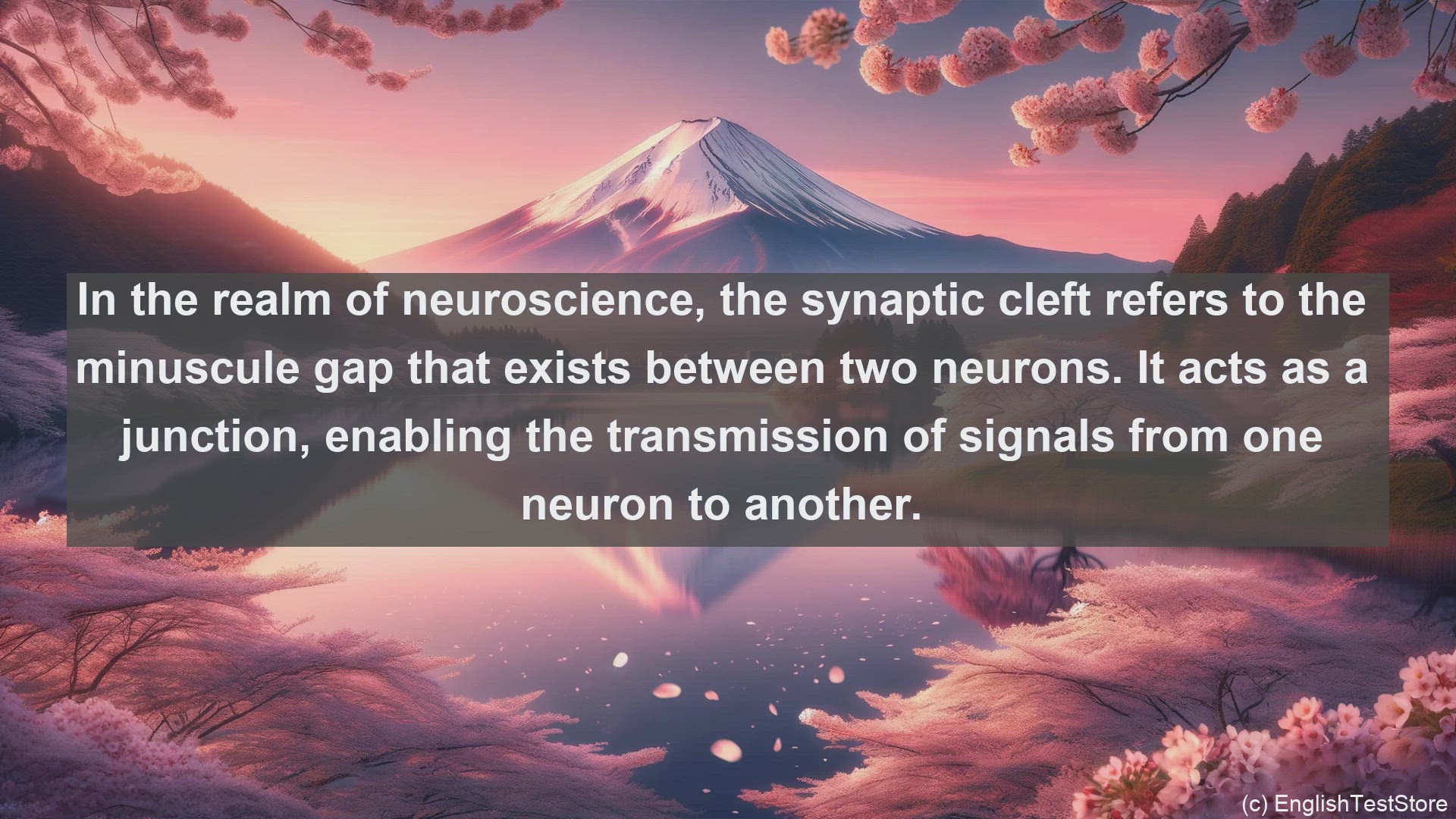 'Video thumbnail for Synaptic cleft in science  definition and examples'