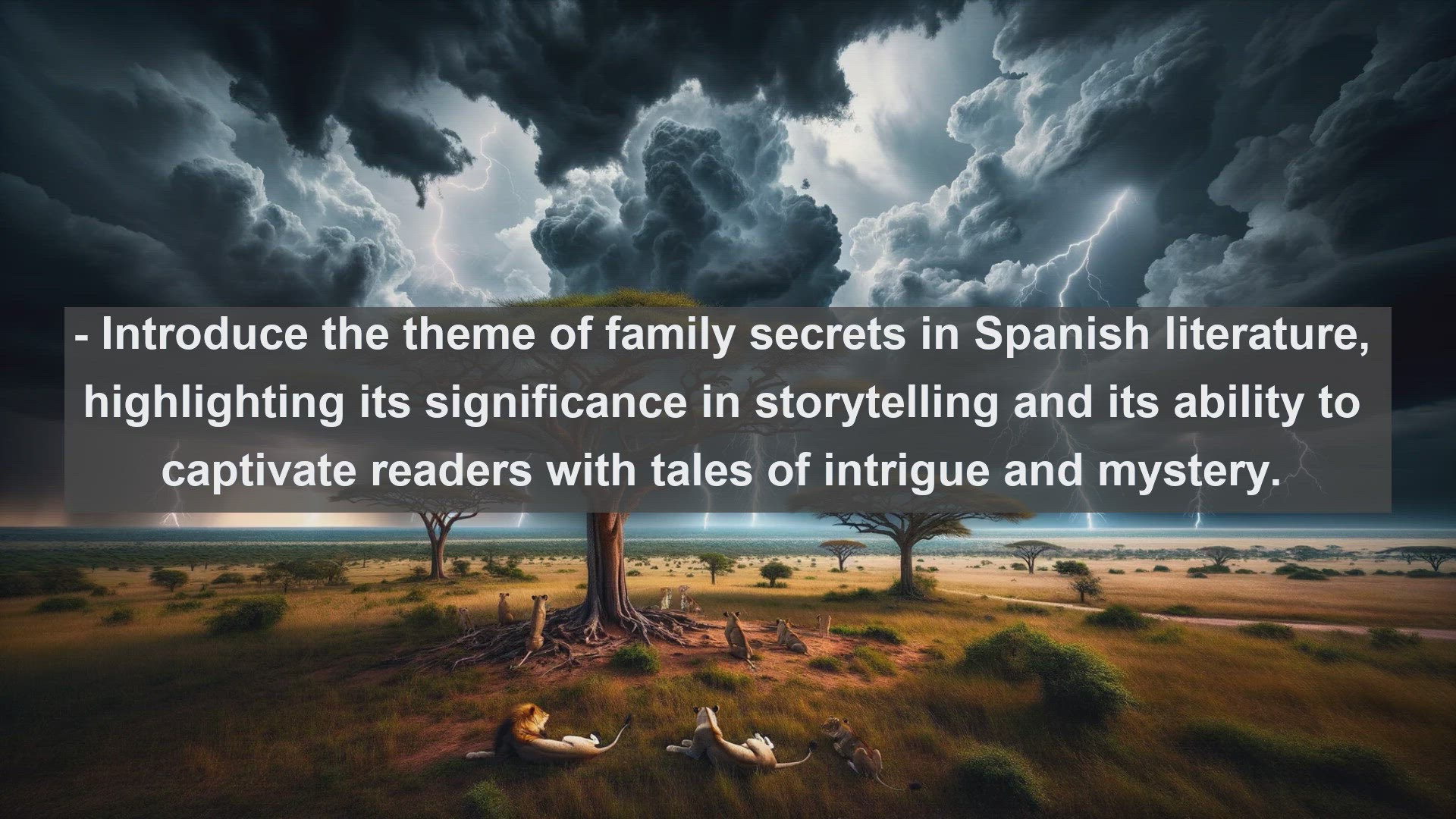 'Video thumbnail for Top 10 Spanish Novels about Family Secrets'