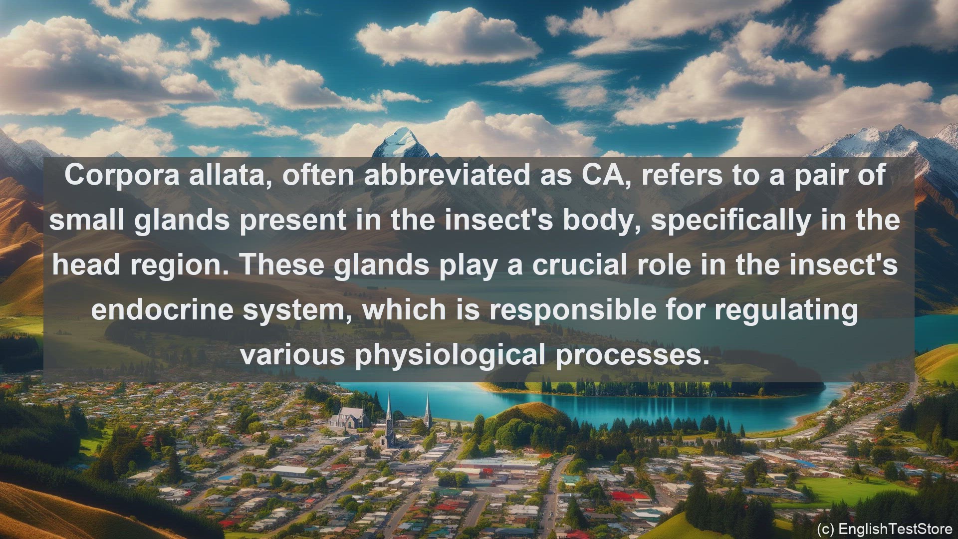 'Video thumbnail for Corpora allata in science  definition and examples'