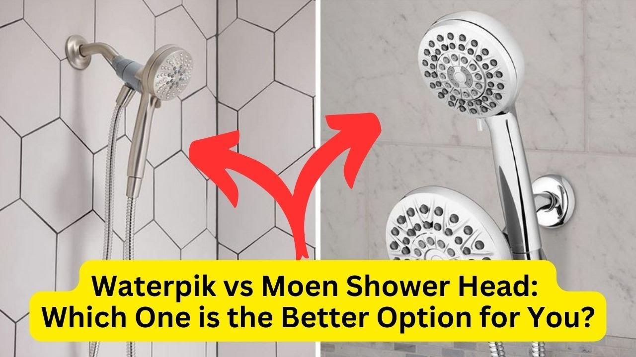 'Video thumbnail for Waterpik vs Moen Shower Head: Which One is the Better Option for You?'
