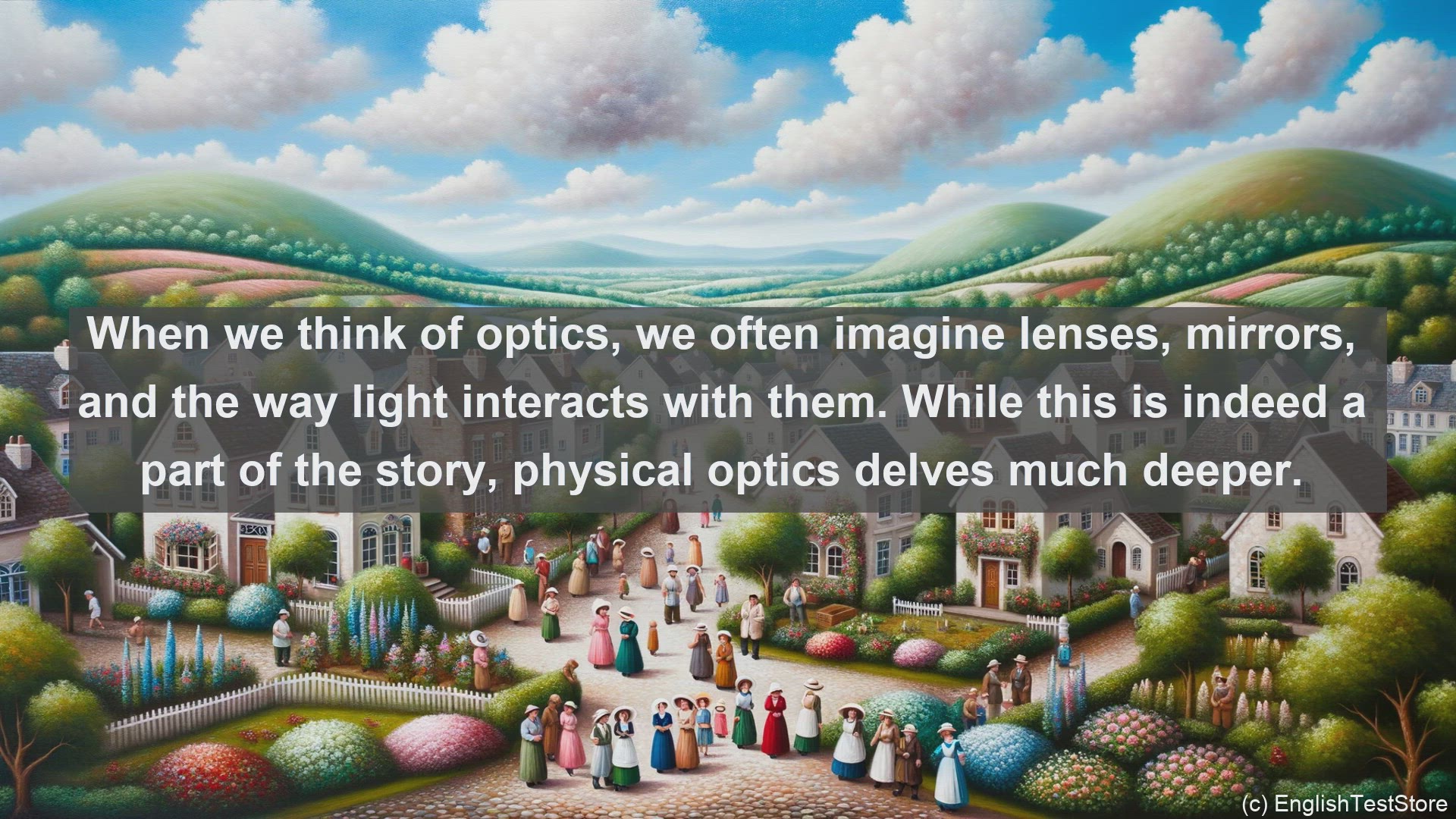 'Video thumbnail for Physical optics in science  definition and examples'