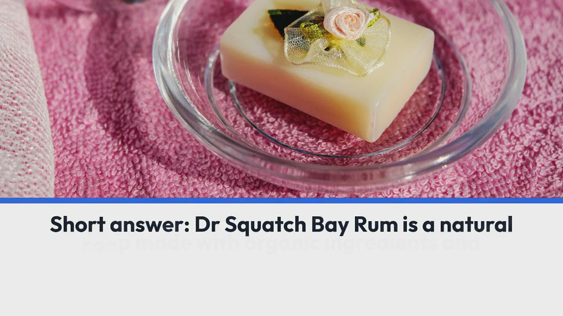 Dr. Squatch Bay Rum Bar Soap