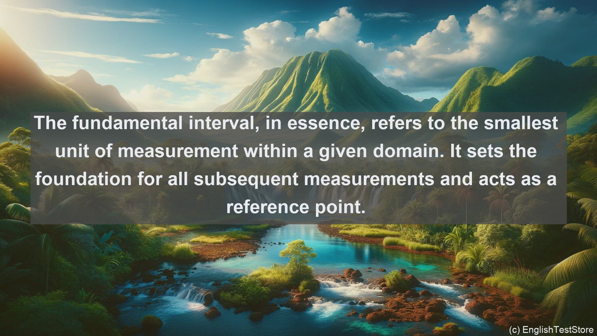 'Video thumbnail for Fundamental interval in science  definition and examples'
