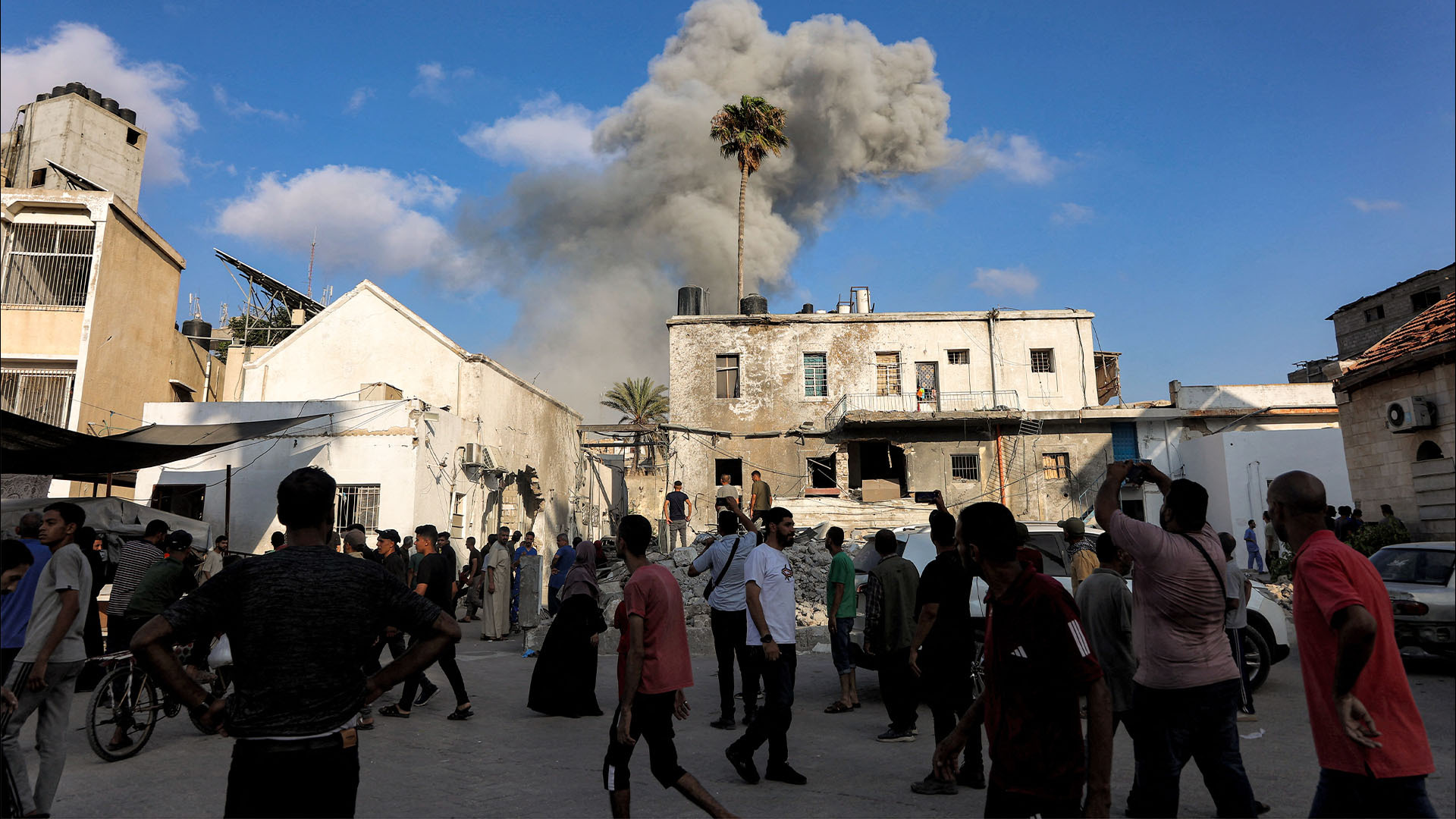 'Video thumbnail for Israel kills Gaza hospital director and his family'