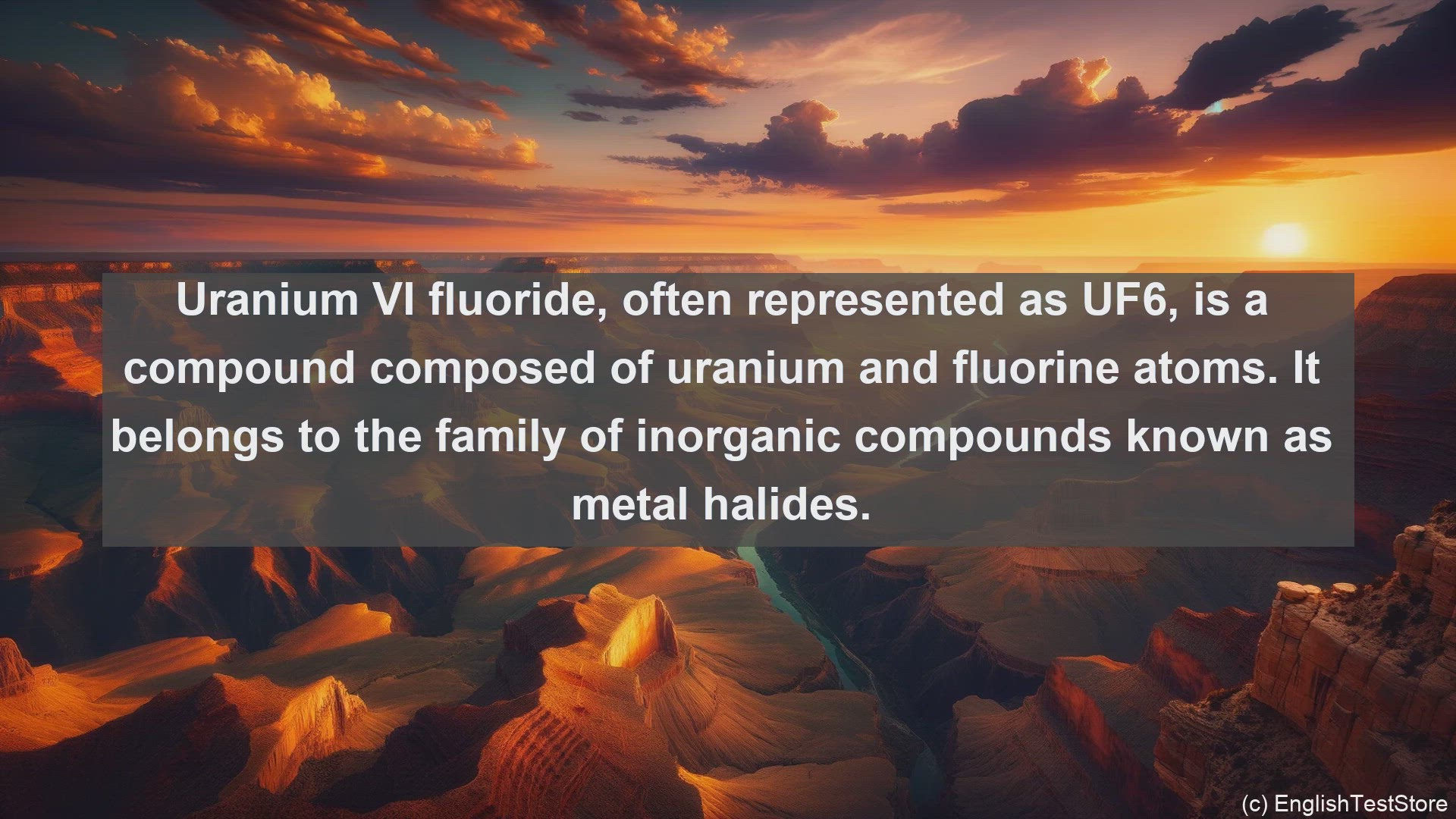 'Video thumbnail for Uranium vi fluoride in science  definition and examples'