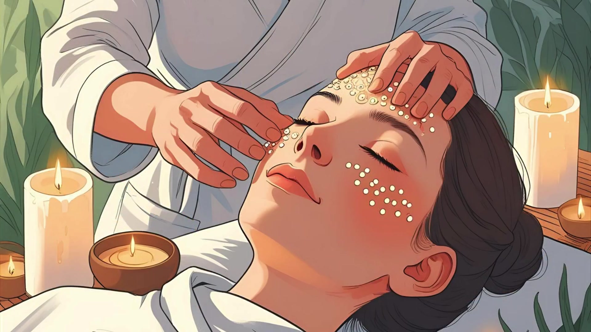 Video thumbnail for What Is Facial Acupressure? Pressure Points on Face for Glowing Skin and Natural Radiance