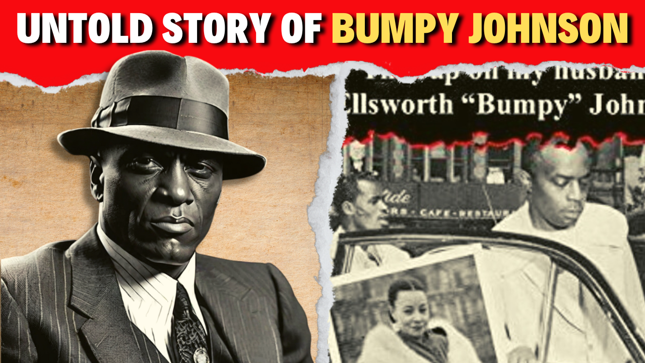 Video thumbnail for Revealing BUMPY JOHNSON's Hidden Secrets _ The Godfather of Harlem Unveiled!