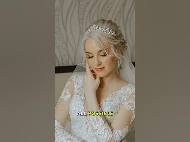 Video thumbnail for From Makeup-Free to Wedding-Ready in 10 Seconds