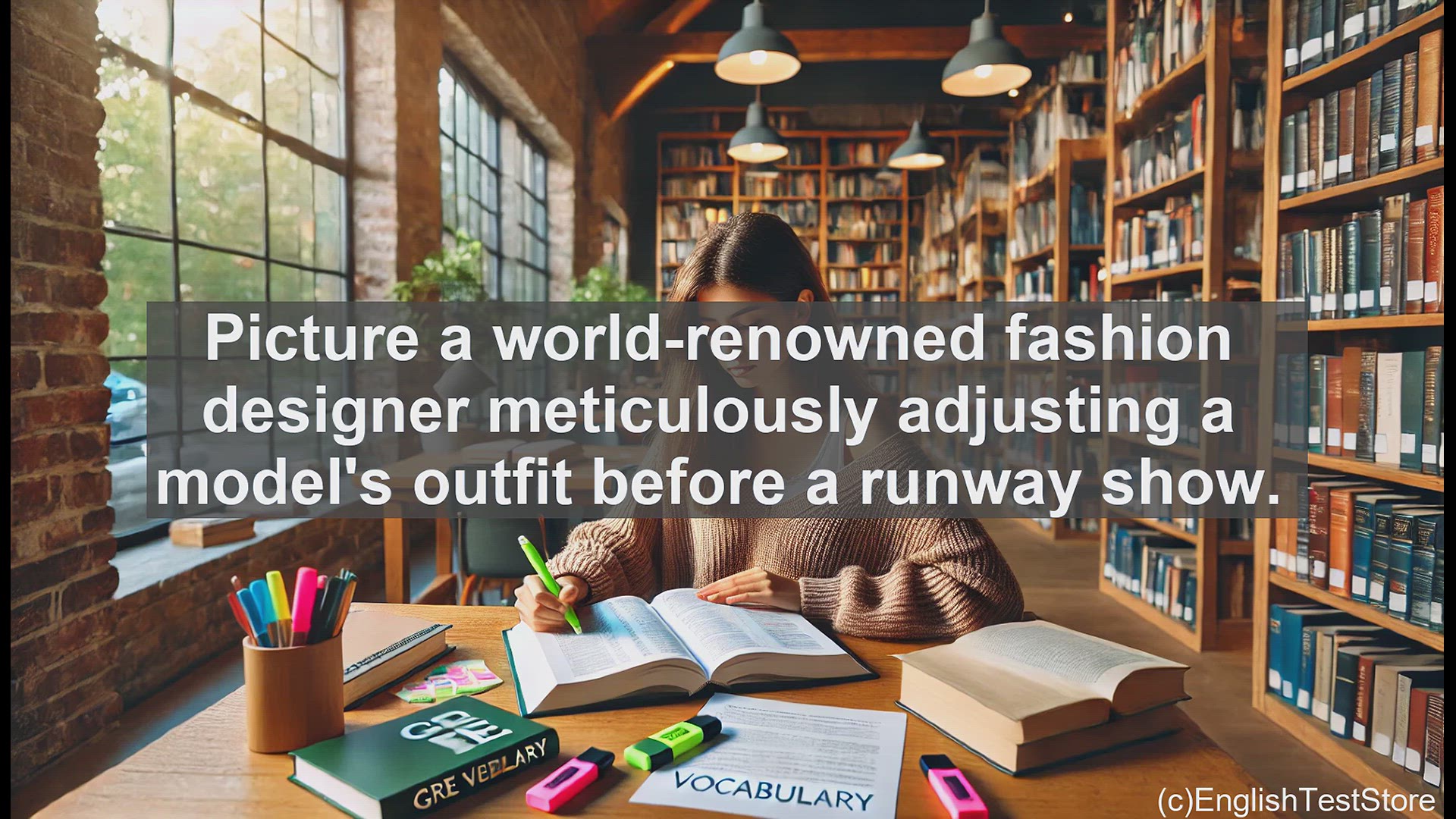 'Video thumbnail for GRE Vocabulary Lesson: The Art of Sartorial Elegance'