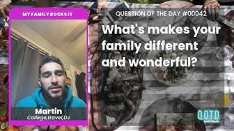 Video thumbnail for Martin's family stands with each other, no matter where they are. Plus, they're travel together!