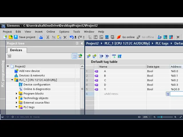 Video thumbnail for Quick Start with Siemens TIA Portal: Program Example
