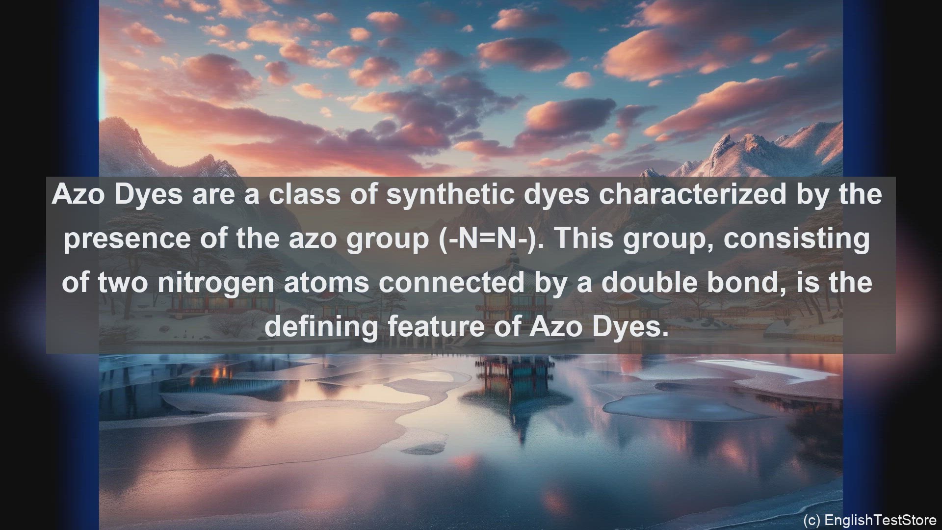 'Video thumbnail for Azo dyes in science  definition and examples'