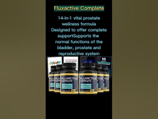 'Video thumbnail for Fluxactive Complete #shorts'