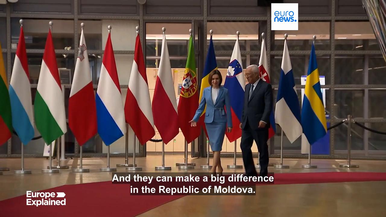 'Video thumbnail for Moldova pushes for EU accession, but Brussels hesitates to decouple Ukraine'
