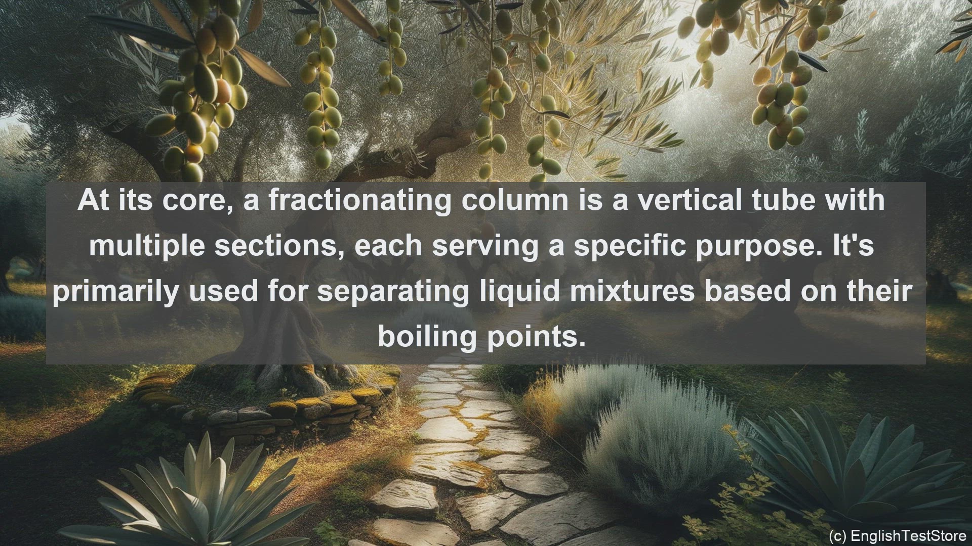 'Video thumbnail for Fractionating column in science  definition and examples'