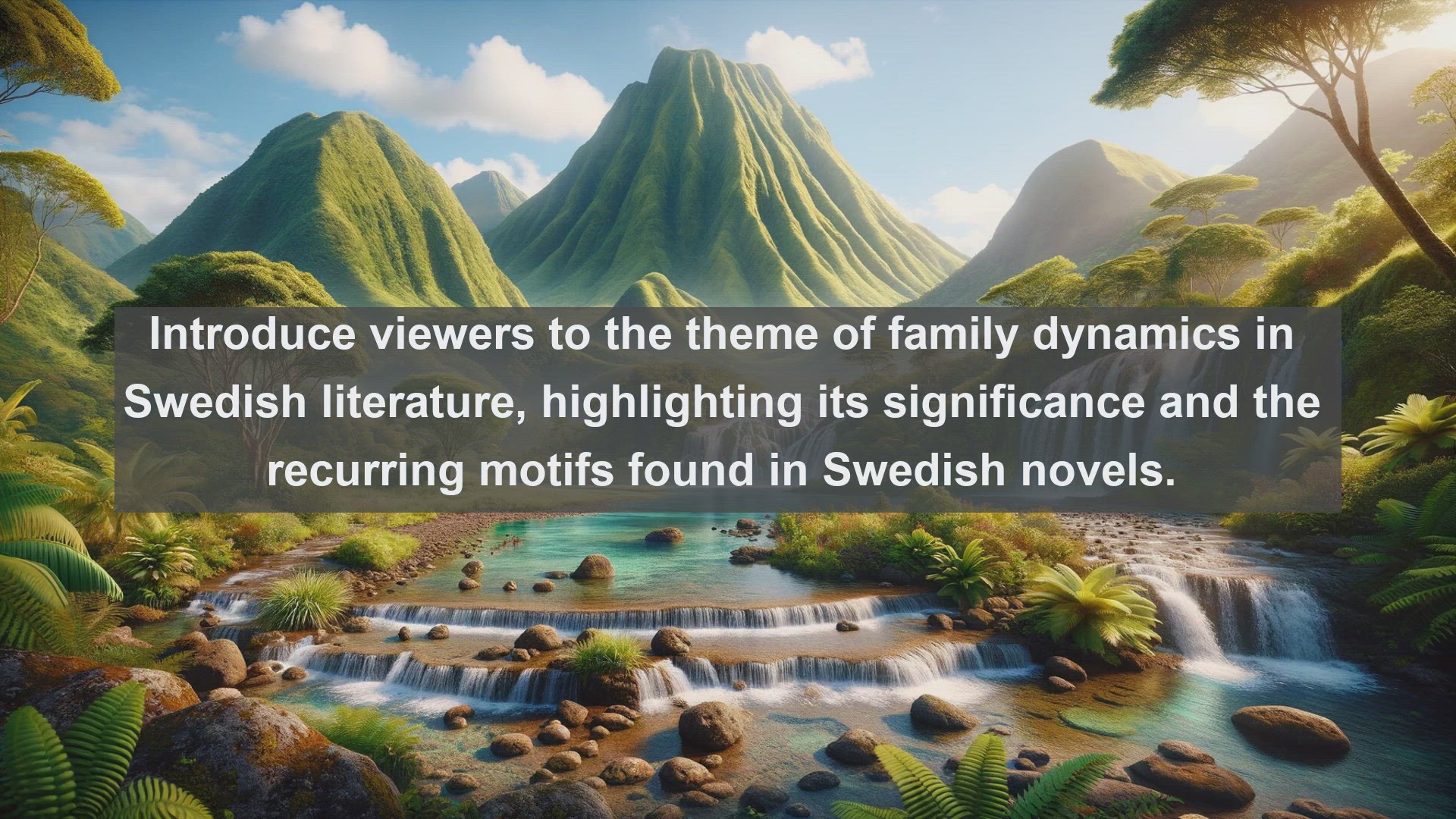 'Video thumbnail for Top 10 Swedish Novels about Family Dynamics'