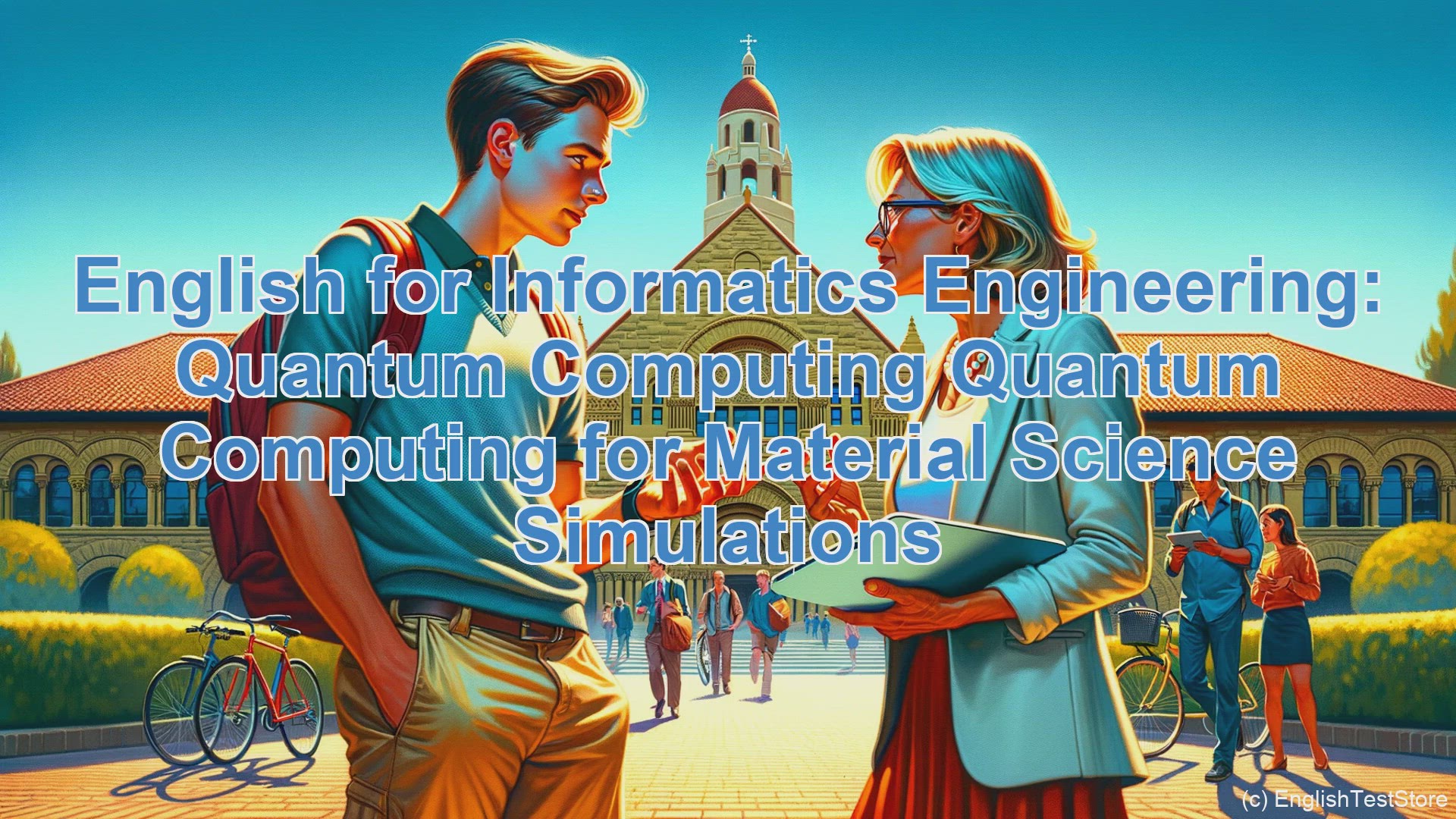 'Video thumbnail for English Conversation for Informatics Engineering: Quantum Computing Quantum Computing for Material Science Simulations'