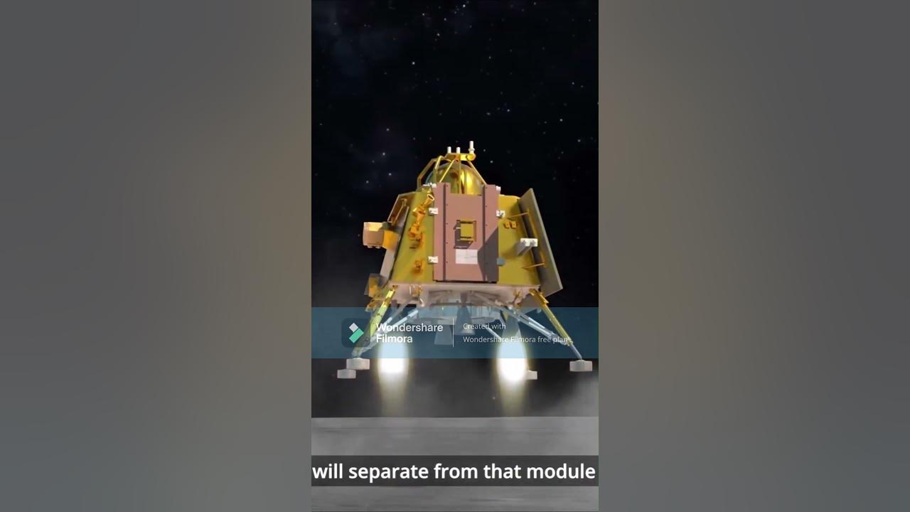 Video thumbnail for Chandrayaan 3 Landing | चंद्रयान ३ #marathi #viral #shortsvideo #chandra #chandrayaan3
