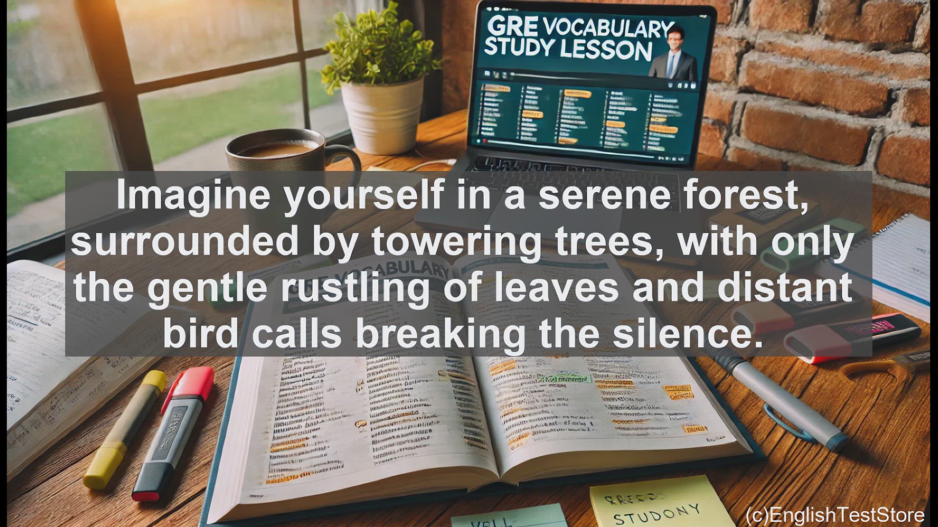 'Video thumbnail for GRE Vocabulary Lesson: Exploring the Essence of Quietude'