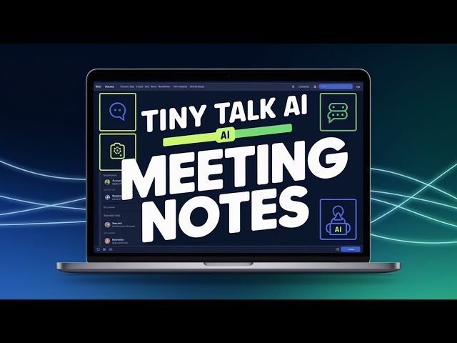 Video thumbnail for 💬 Tiny Talk AppSumo | Best AI Meeting Notes Tool 🚀