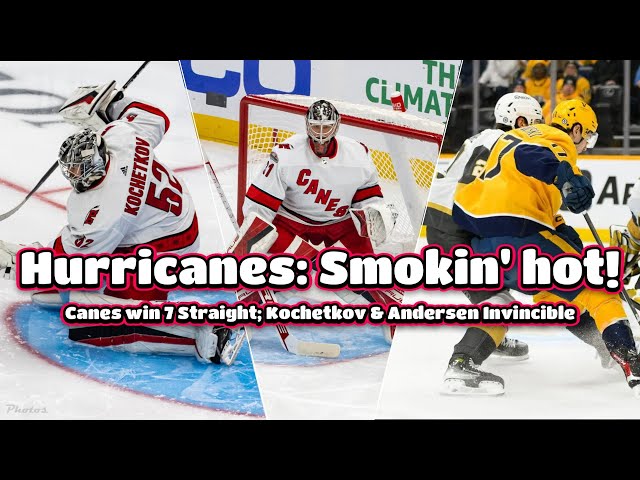 Video thumbnail for The Hurricanes are Red Hot as They Power into the Playoffs!