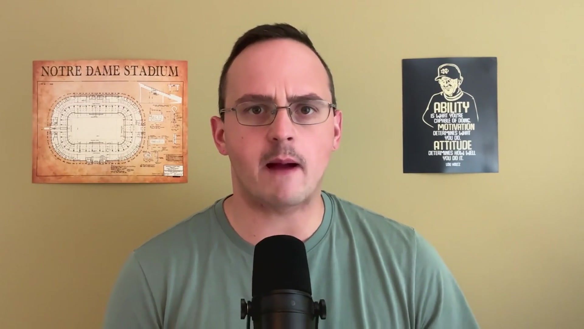 'Video thumbnail for Wide Receiver recruiting HAS TO get better at Notre Dame...'