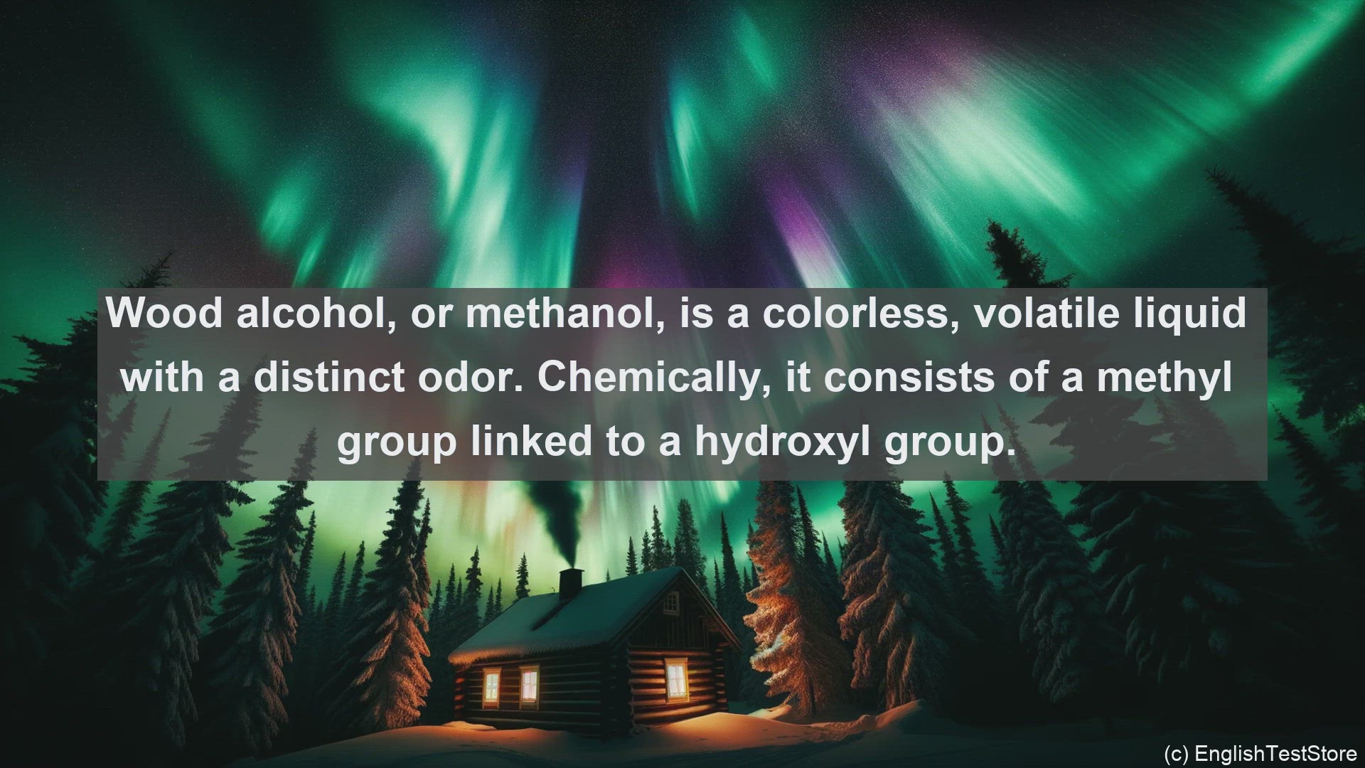 'Video thumbnail for Wood alcohol in science  definition and examples'