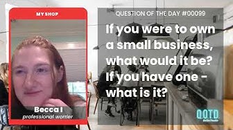 Video thumbnail for Becca wants a kids fashion/cat adoption store. Great concept!