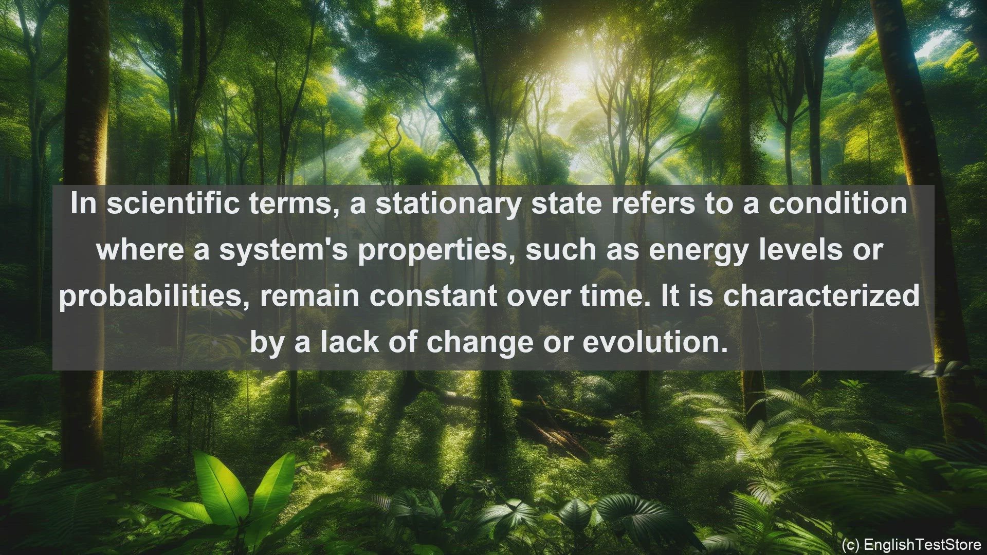 'Video thumbnail for Stationary state in science  definition and examples'