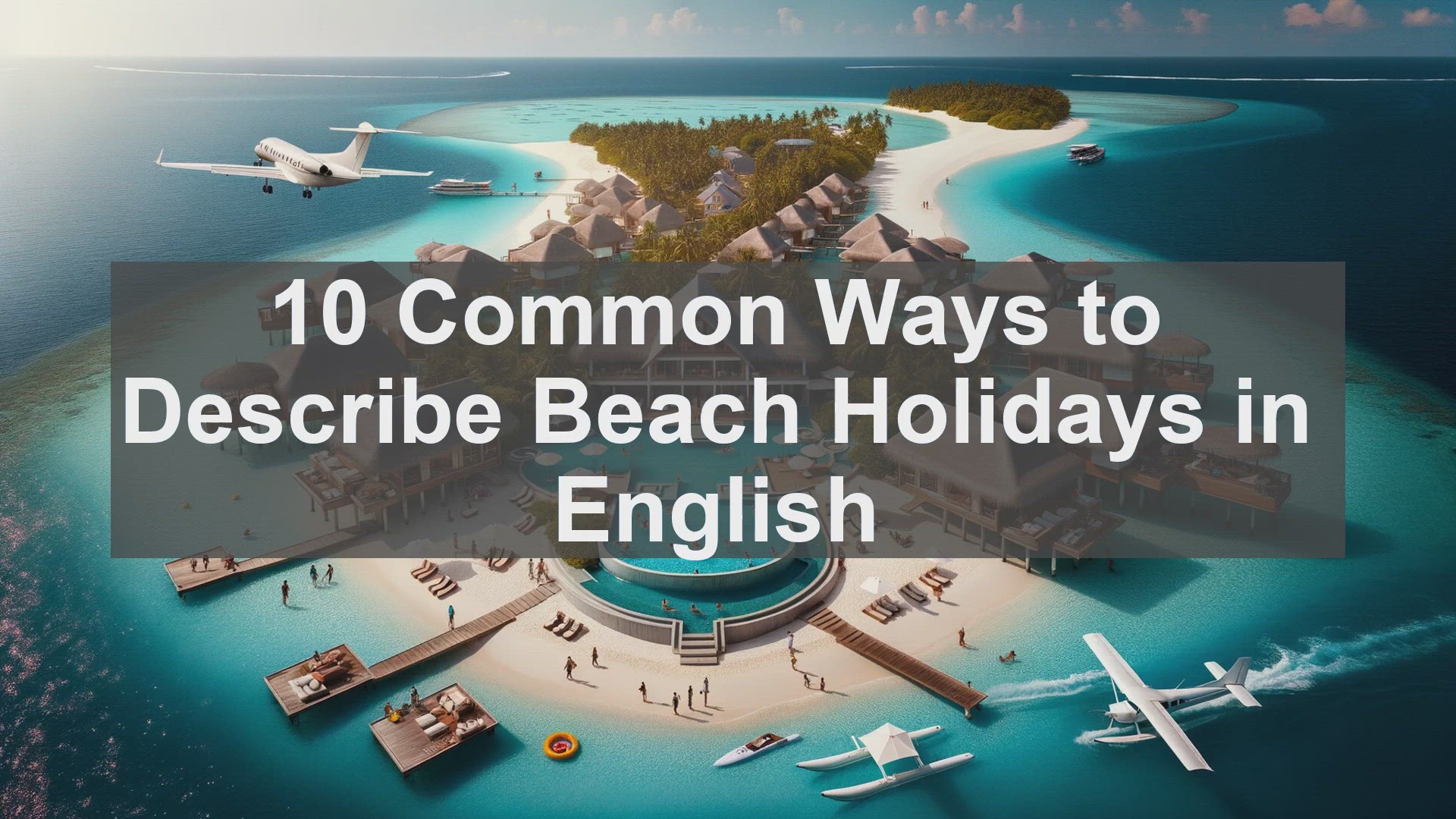 'Video thumbnail for 10 Common Ways to Describe Beach Holidays in English '