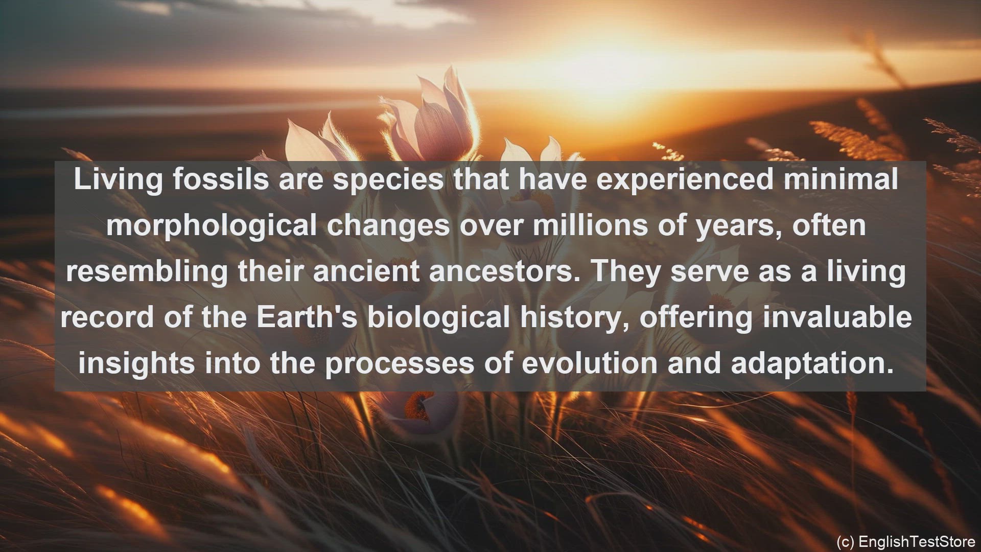 'Video thumbnail for Living fossil in science  definition and examples'