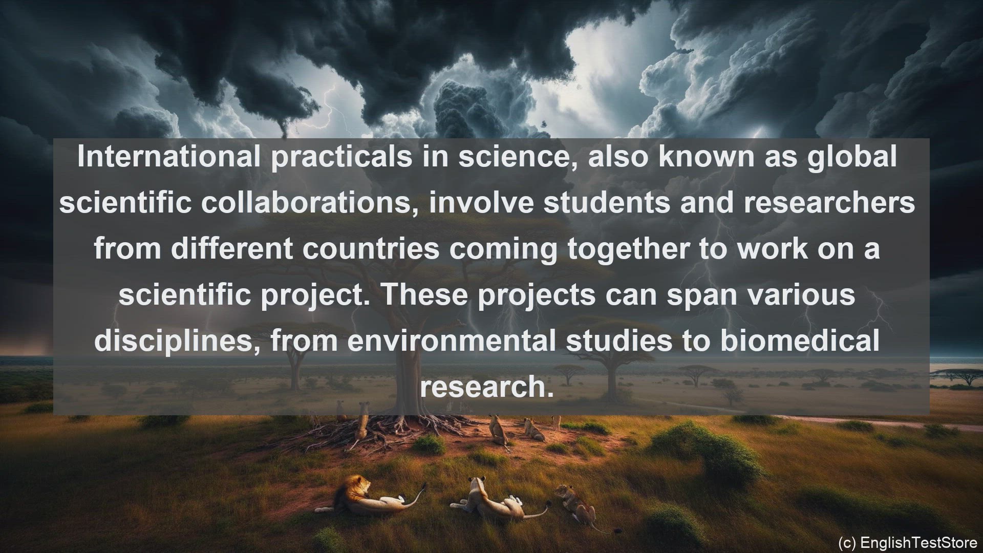 'Video thumbnail for International practical in science  definition and examples'