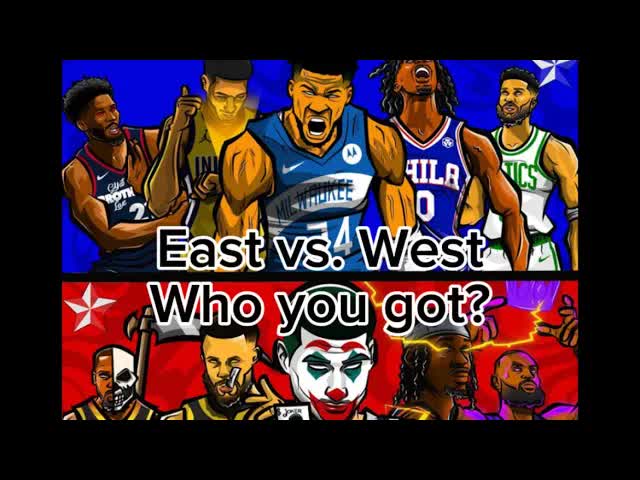 'Video thumbnail for heatcheck: nba all-star game east vs west: who has the better starting lineup?'