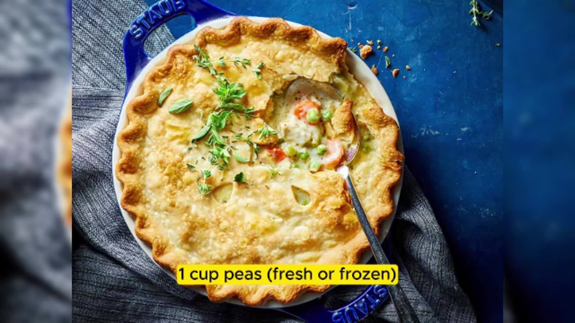 'Video thumbnail for Warm Up with This Classic Chicken Pot Pie Recipe'