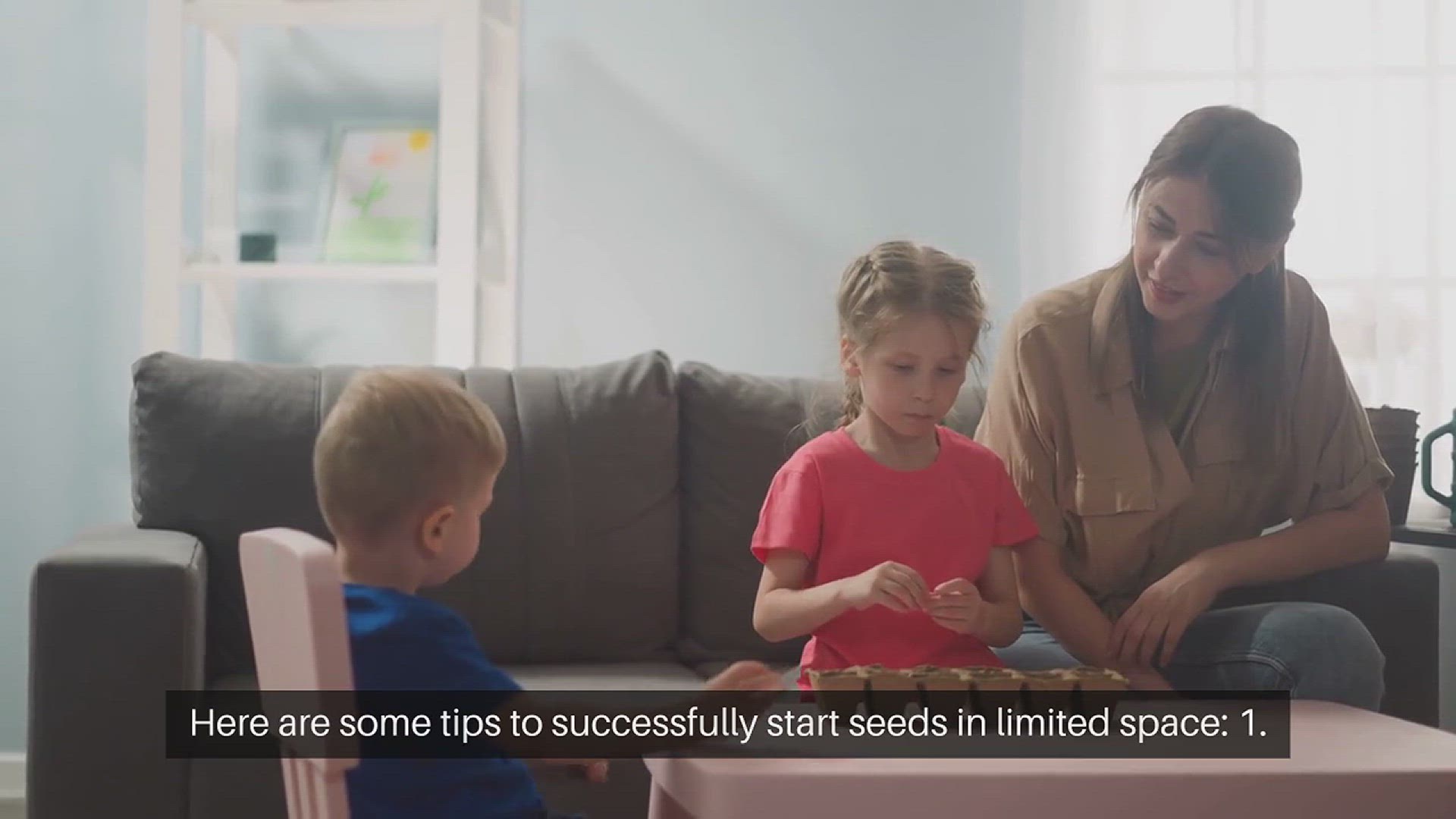 Video thumbnail for Seed Starting in Small Spaces