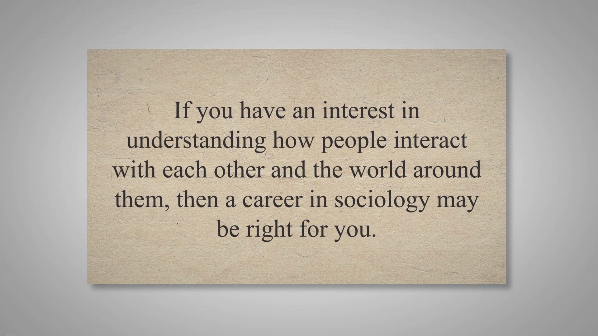 Video thumbnail for Exploring the Top Jobs in Sociology: Career Opportunities, Job Outlook, and Education Requirements