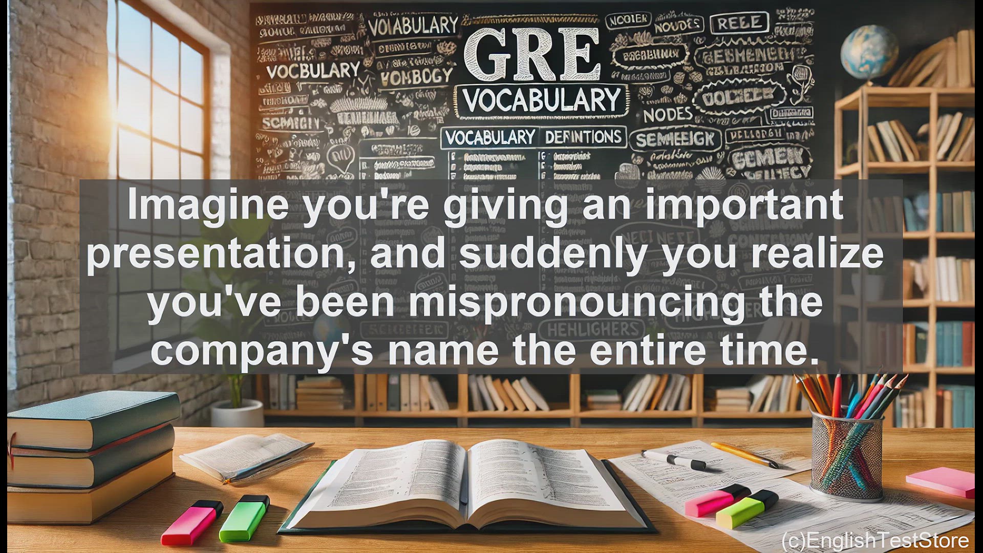 'Video thumbnail for GRE Vocabulary Lesson: Blunder - Exploring a Vocabulary Gem for the GRE'