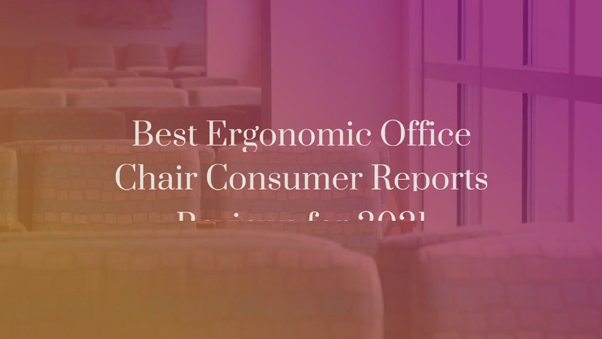 Consumer reports office online chairs