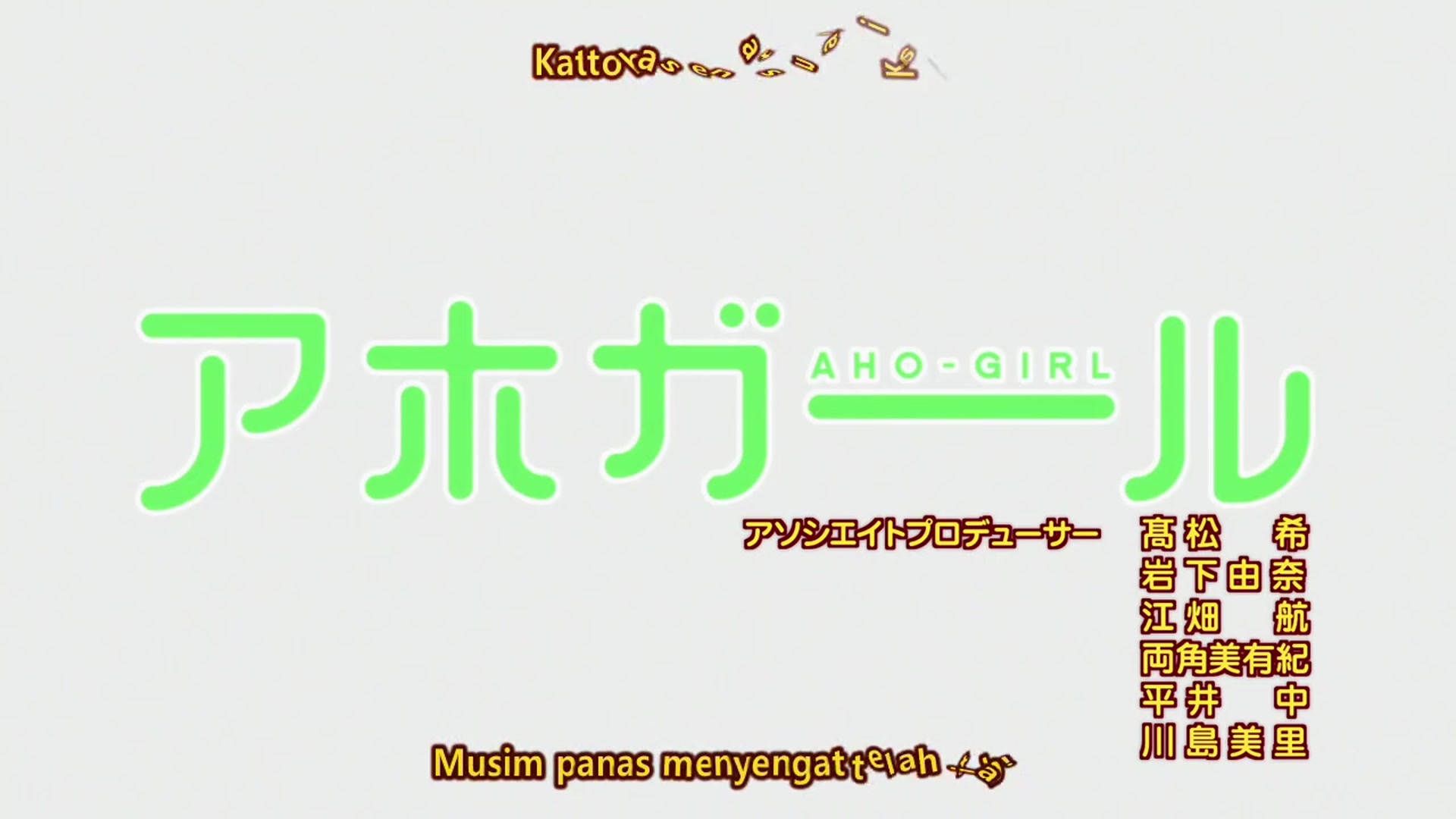 Video thumbnail for #10 Aho Girl - Sub Indo