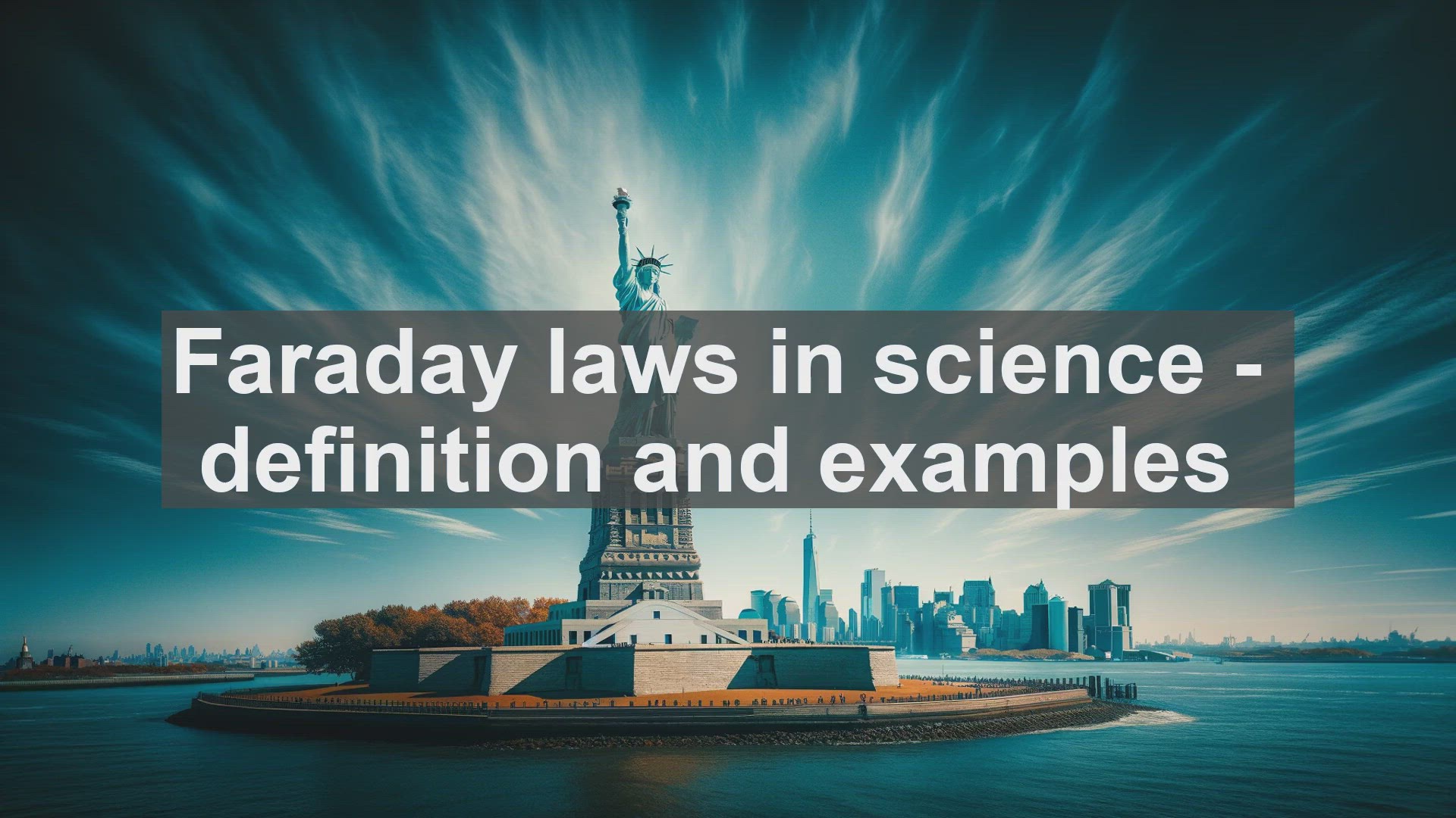 'Video thumbnail for Faraday laws in science  definition and examples'