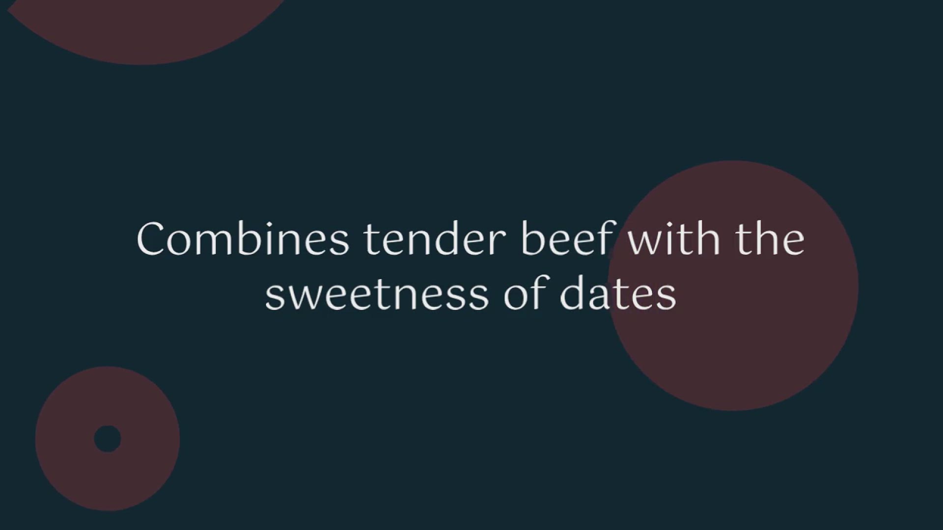 'Video thumbnail for Moroccan-Spiced Beef and Date Tagine'
