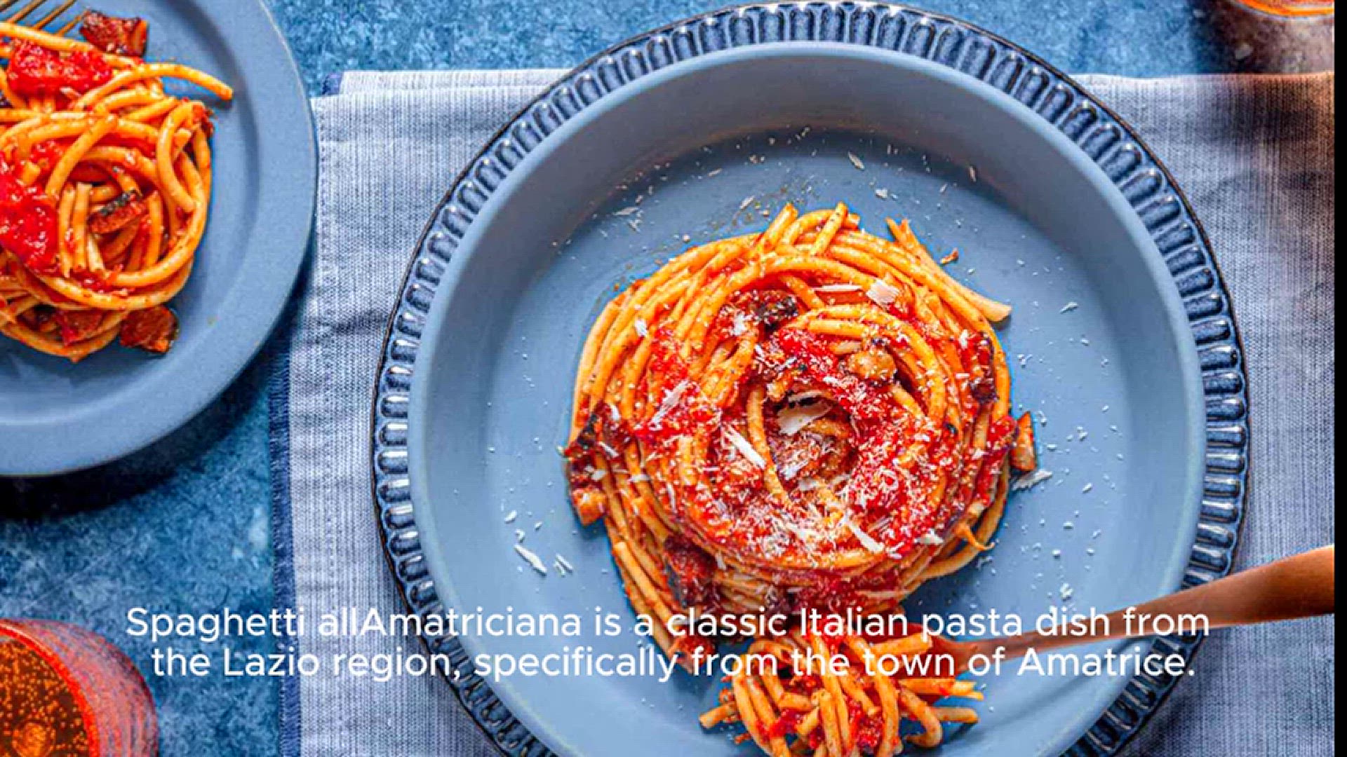 Video thumbnail for Amatriciana recipe