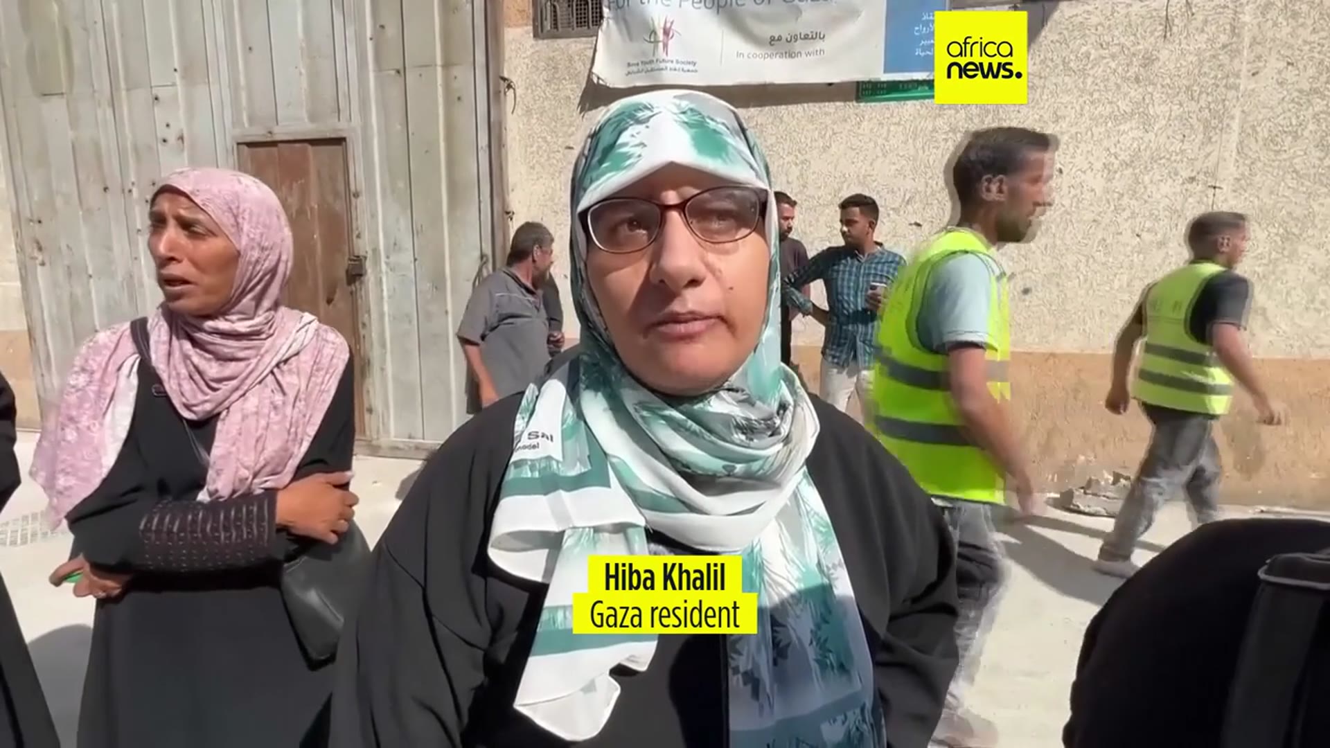 'Video thumbnail for Gaza residents welcome rare organized aid delivery after months of chaos and hunger'