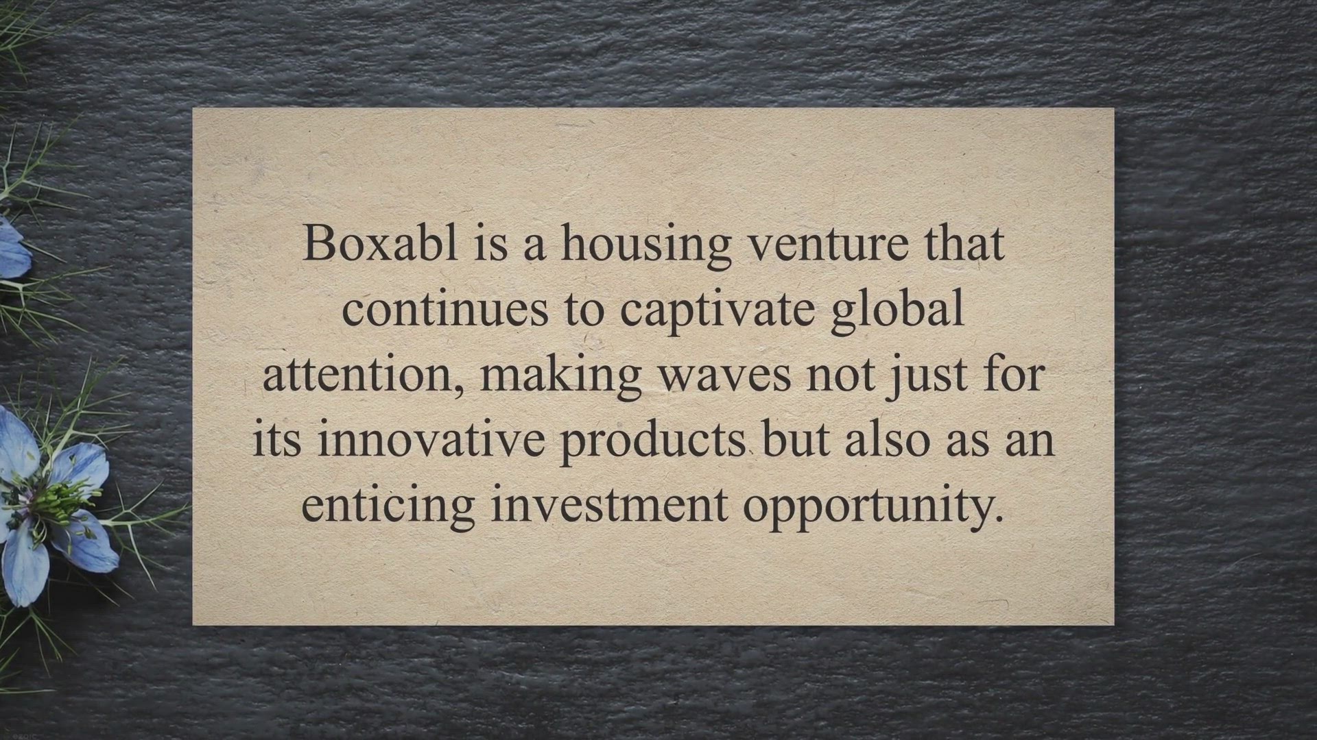 'Video thumbnail for Is Boxabl A Good Investment? A Balanced Take '