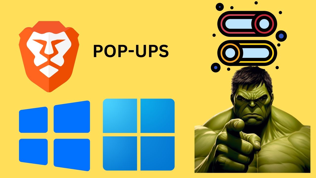 'Video thumbnail for How to Enable or Disable Pop Ups on Brave Browser on Windows 11 or 10 | GearUpWindows Tutorial'
