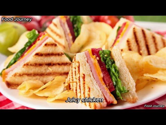 Video thumbnail for How to Make the Ultimate Barbecue Grilled Club Sandwich