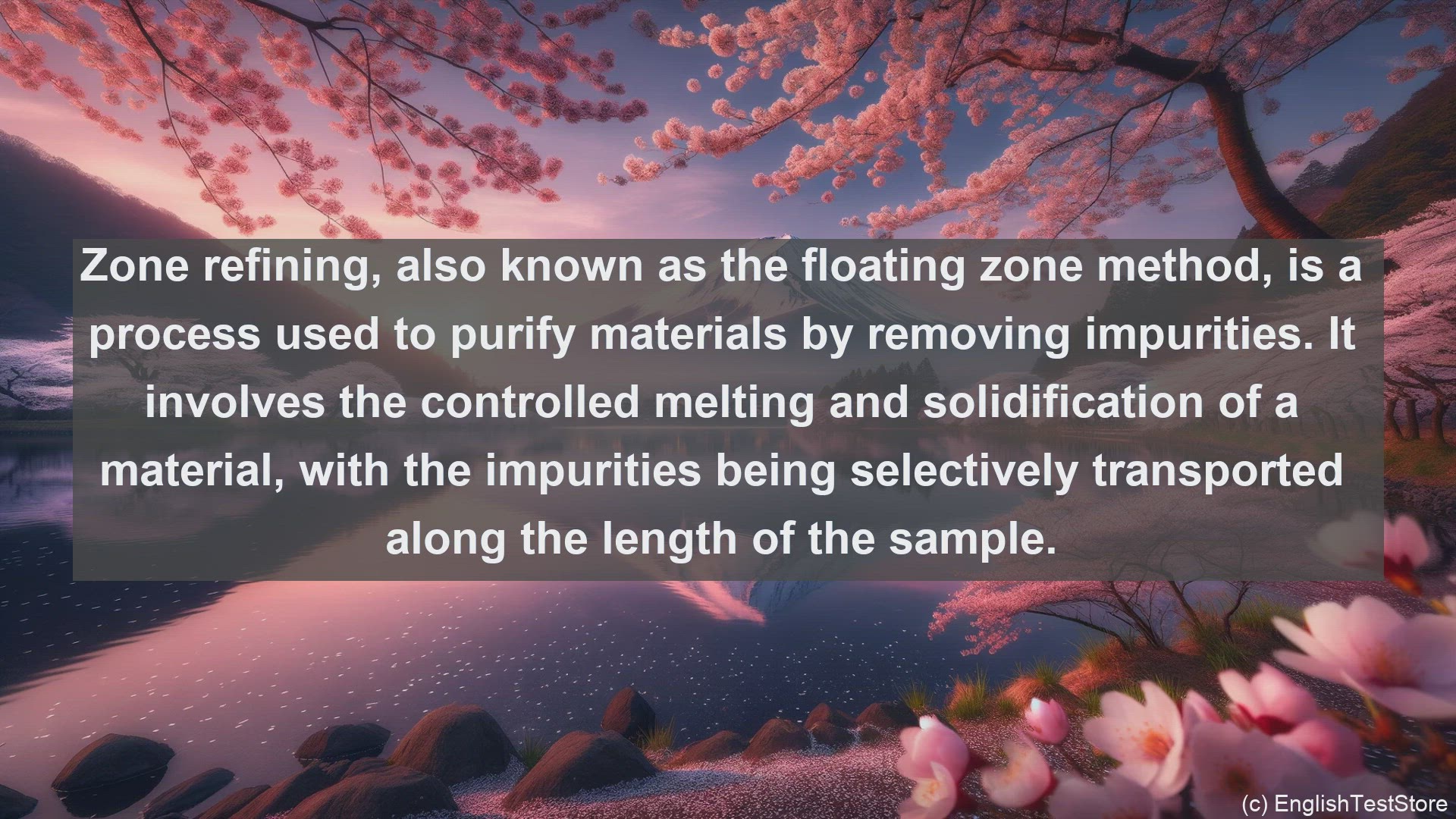 'Video thumbnail for Zone refining in science  definition and examples'