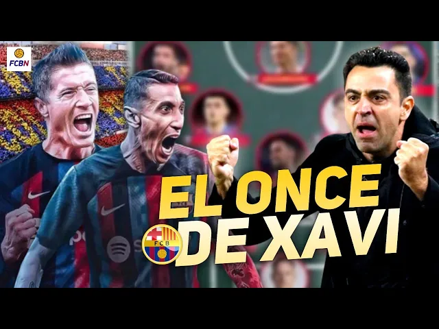 Video thumbnail for 💥 EL 11 DEL BARÇA PARA LA TEMPORADA 2022/23 CON LEWANDOWSKI Y KOUNDÉ 💥 ¿ES REALISTA O IMPOSIBLE? 🟦🟥