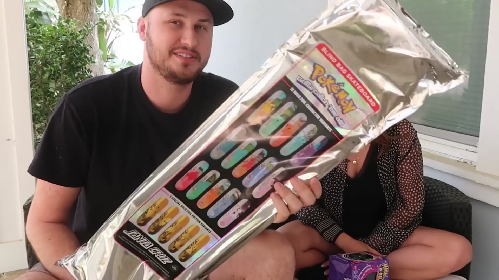 'Video thumbnail for I Unboxed Santa Cruz Pokémon Skateboard Blind Bag! Gold Charizard!'